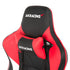 【細部に宿るAKRacingの誇り】
ブランドロゴが輝くヘッドレストとランバーサポートは、高反発のウレタンフォームが首と腰を優しく支え、長時間の集中からくる身体への負担を忘れさせてくれます。